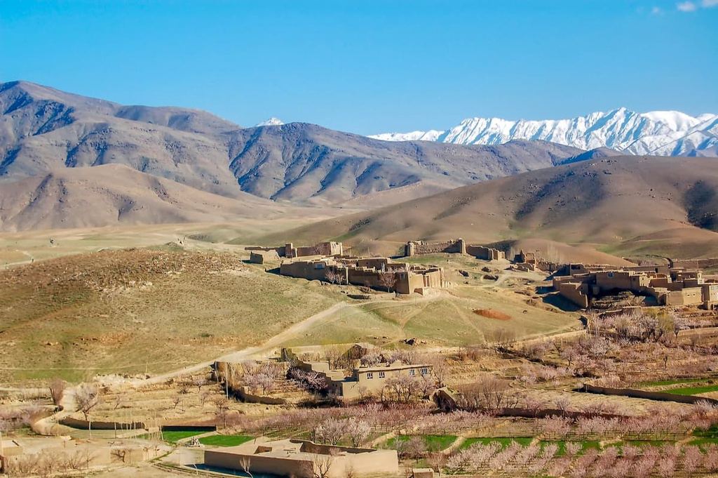 Village beneath the Hindu Kush